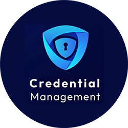 credential managment logo round 250×250